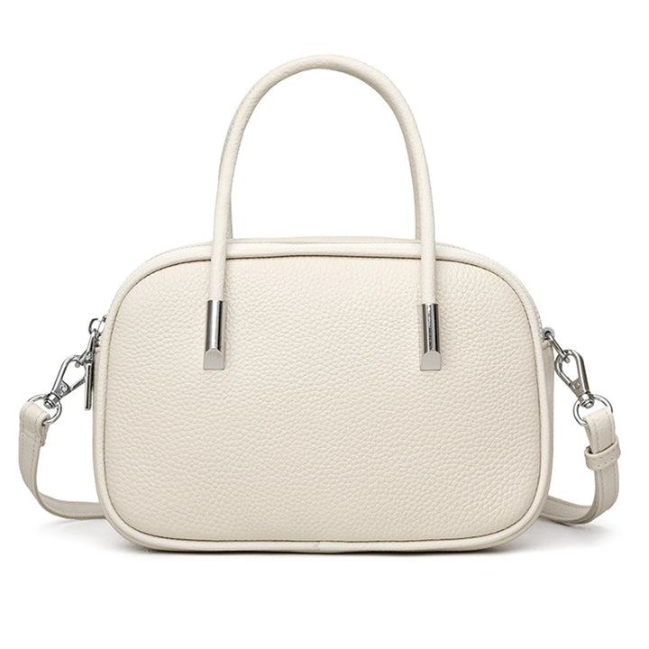 Genuine Leather Crossbody Bag Women Fashion Simple Shoulder Bag Designe Ladies Cowhide Messenger Bag Small Handbag and Purse Sac
