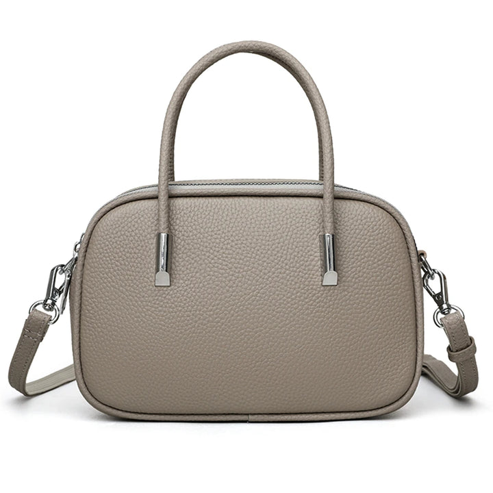 Genuine Leather Crossbody Bag Women Fashion Simple Shoulder Bag Designe Ladies Cowhide Messenger Bag Small Handbag and Purse Sac